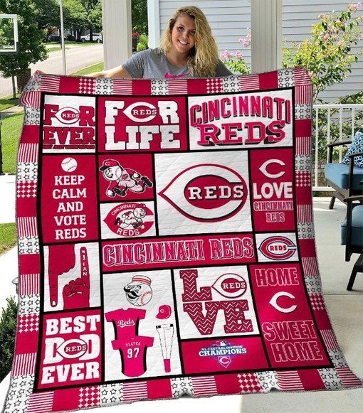 Cincinnati Red Blanket