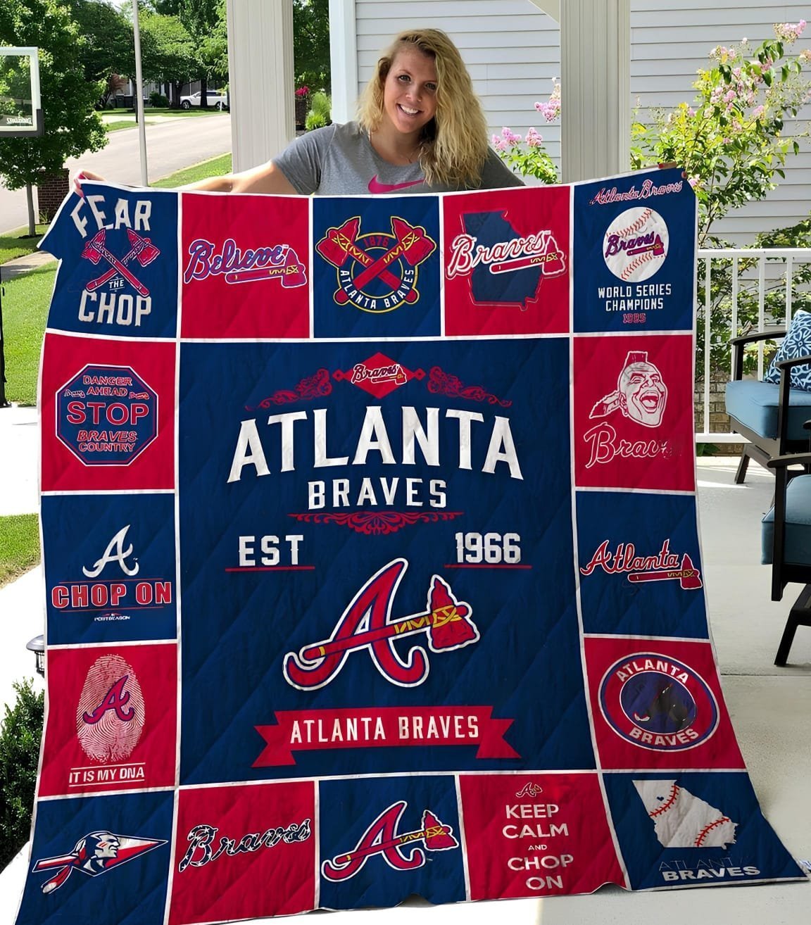 Atlanta Braves Blanket